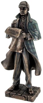 GAVEN TIL MANDEN | Bronze Sherlock Holmes sculptur